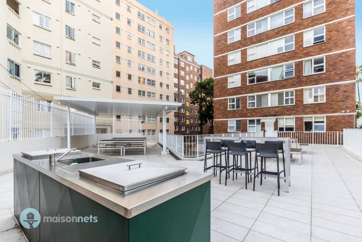 Studio Apt With Parking Balcony & Water Views Sydney Exterior foto
